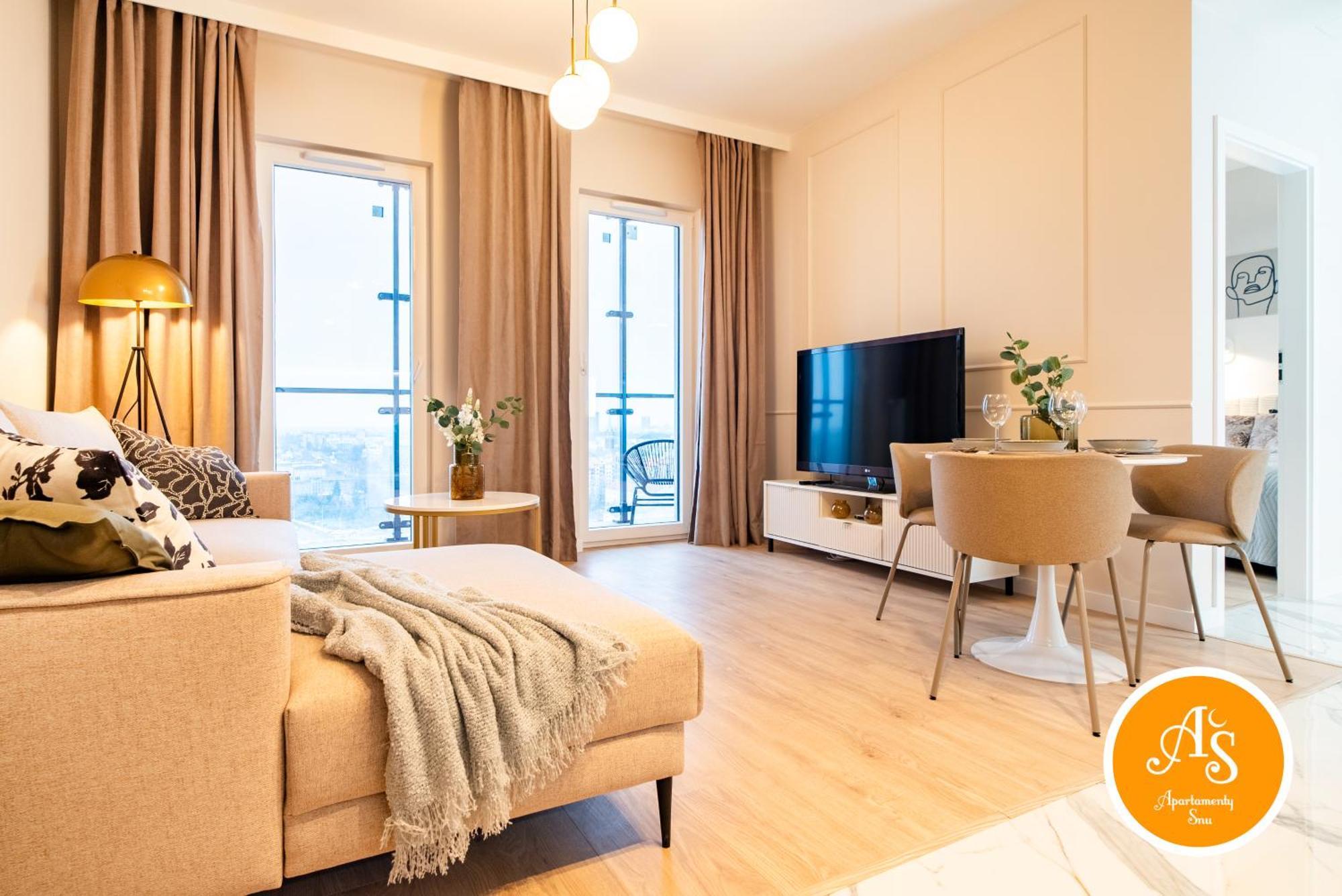 Apartamentysnu, Wola Tower Z Parkingiem Varsóvia Exterior foto